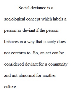 Starting to Study Deviance Sociologically: A Letter to Your Instructor